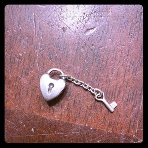 Pandora Charm Lock and Key